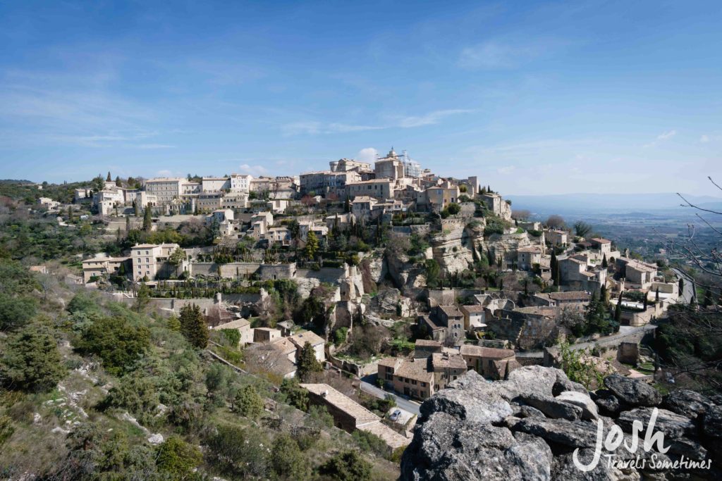 Provence hilltop city